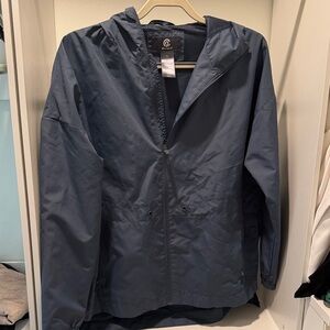 Champion Navy Blue Hooded Rain Jacket
